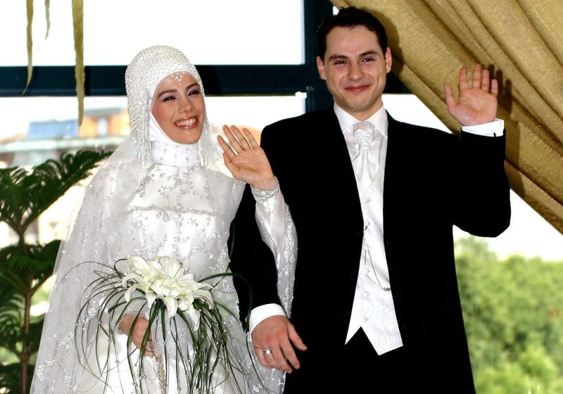 Berat Albayrak și fiica președintelui Turc, Esra Erdogan (FOTO: EPA)