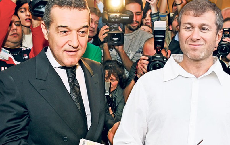 Gigi Becali, şeful Stelei, şi Roman Abramovici, cel al lui Chelsea, au în comun metodele prin care au devenit bogaţi