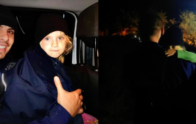 Fetița de 5 ani dispărută în Brăila, găsită la o fermă. Era între baloții de paie cu doi cățeluși după care plecase și nu a mai știut să se întoarcă
