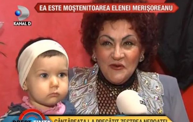 Uite ce frumoasă e nepoţica Elenei Merişoreanu!