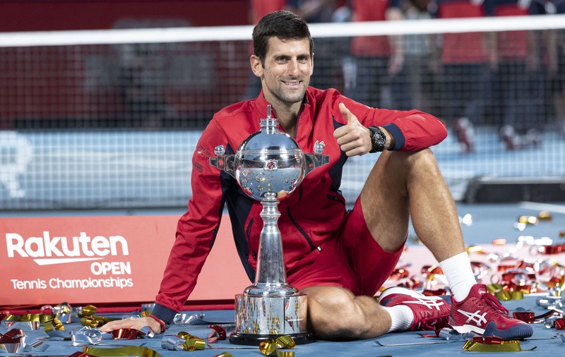 Novak Djokovic a câştigat turneul ATP de la Tokyo, al 76-lea din cariera sa