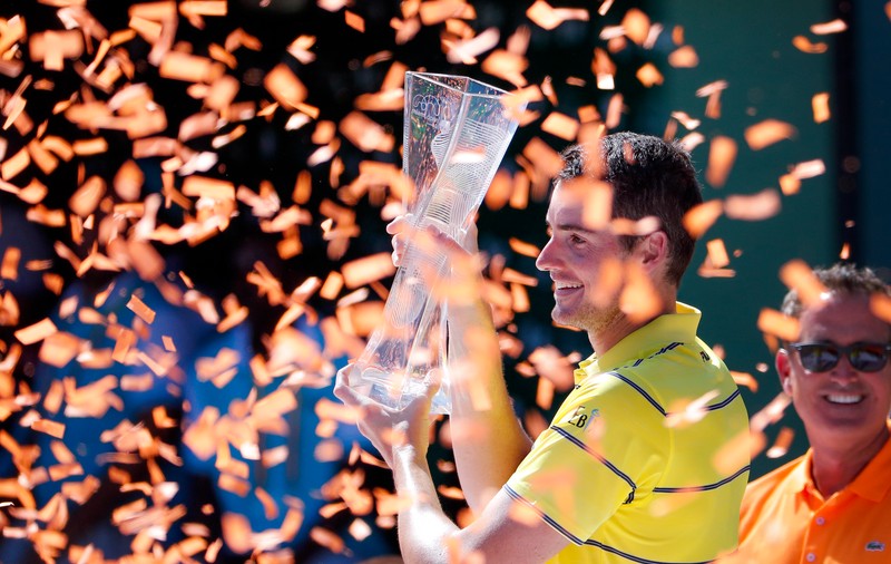 John Isner, campion la Miami. Americanul a spart ghinionul: pierduse toate cele 3 finale de Masters 1.000 pe care le jucase