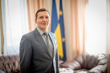 Ievhen Ienin, prim-adjunct al ministrului de interne al Ucrainei Foto: Profimedia