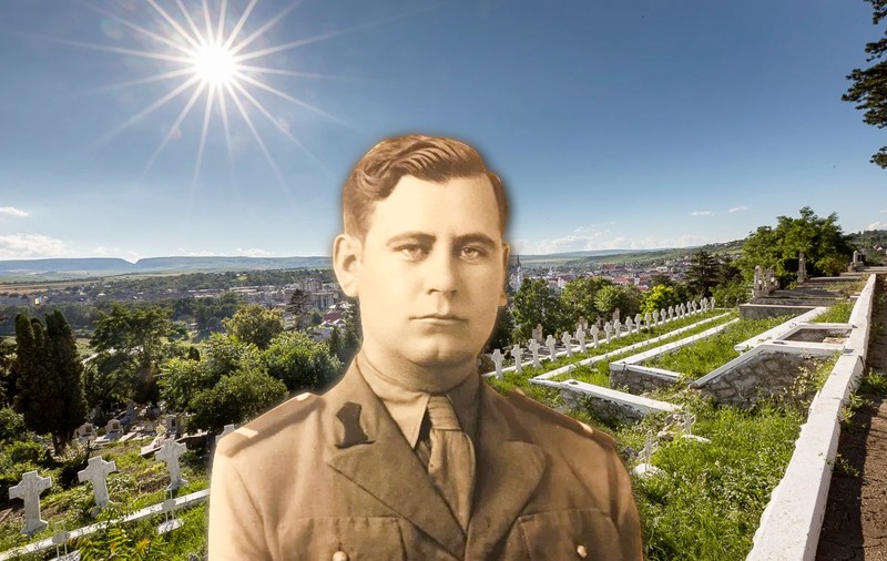 Eroi uitați într-un cimitir din Turda. Un clujean a găsit, după 75 de ani, locul unde e îngropat bunicul său mort în al Doilea Război Mondial