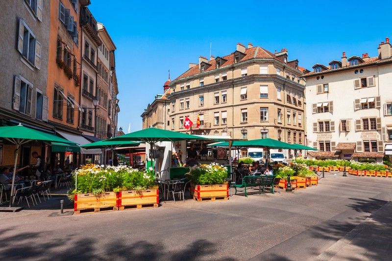 Centrul vechi din Geneva