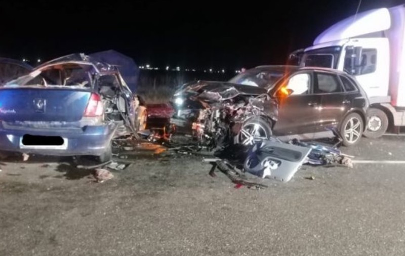Trei surori au murit într-un accident pe Drumul European E85, lângă Buzău