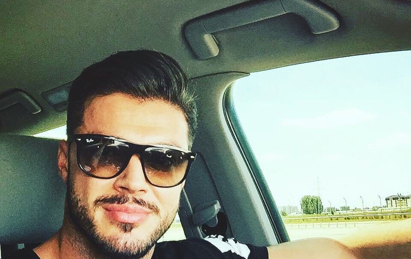 Victor Slav, nedespărțit de fetița lui și a Biancăi Drăgușanu. Unde s-au distrat tatăl și fiica