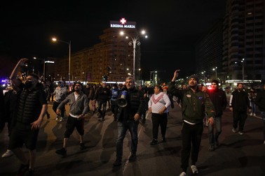 Oamenii au mers până în fața Guvernului | Foto: Inquam Photos / Octav Ganea