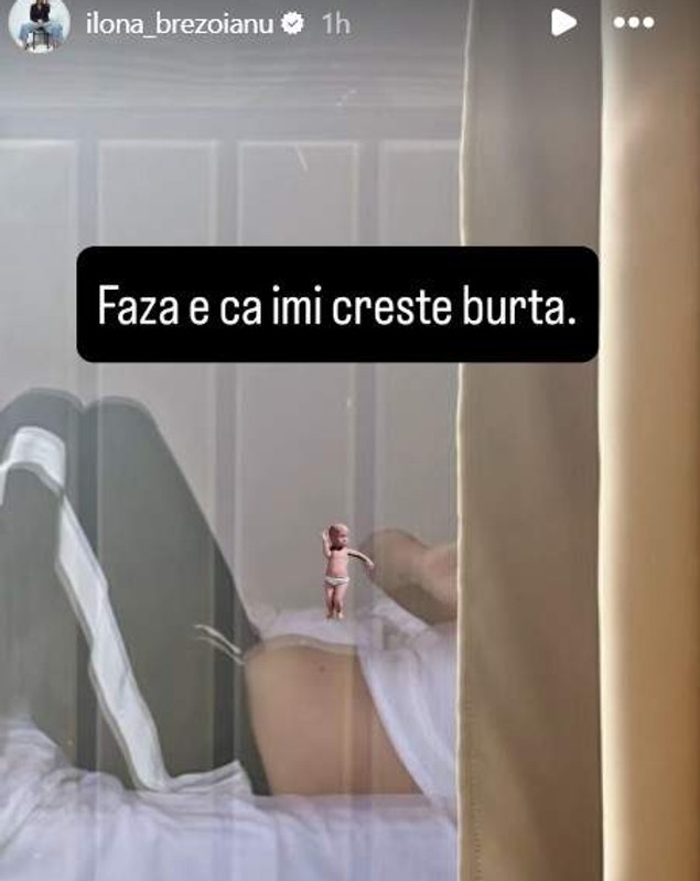 Prima imagine cu Ilona Brezoianu însărcinată. Actrița va deveni mamă pentru prima dată