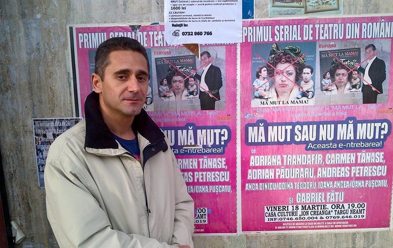 EXCLUSIV/Gabriel Fătu acuză managerul unui teatru că l-a furat. ”Am plătit din buzunar salariile actorilor, am primit în schimb bilete la ordin false”