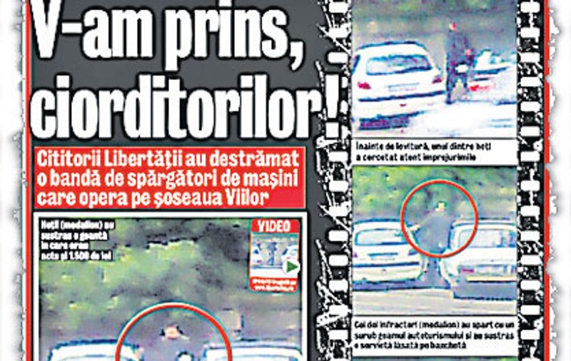 Bandiţii din zona Viilor, căutaţi de poliţişti