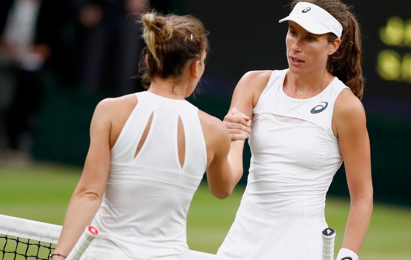 Simona Halep - Johanna Konta, record de audiență la BBC. Meciul lor, mai urmărit decât finala masculină!