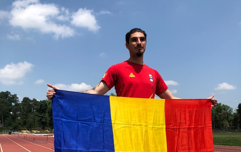 Claudiu Lăzărică, campion național la săritura în înălțime, și-a tatuat pe corp chipurile lui Vlad Țepeș, Mihai Viteazul și Ștefan cel Mare