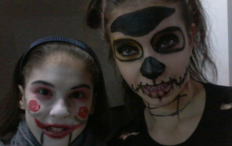 Gimnastele au aprins dovleceii de Halloween