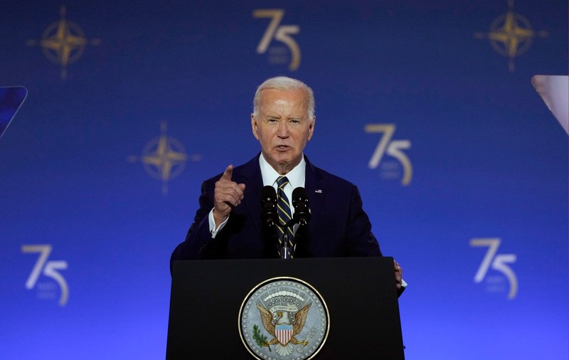 Joe Biden, la summitul NATO: „Putin nu se va opri în Ucraina”. România, menționată de două ori în discurs