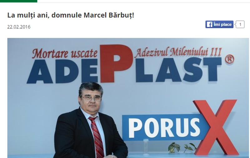 LPF îi urează ”La mulți ani” unui afacerist care face mortare uscate!