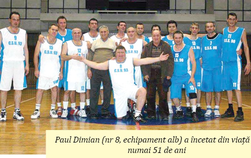 Doliu în sport. Fostul baschetbalist Paul Dimian s-a stins din viață. A promovat cu CSU Ploiești în prima ligă