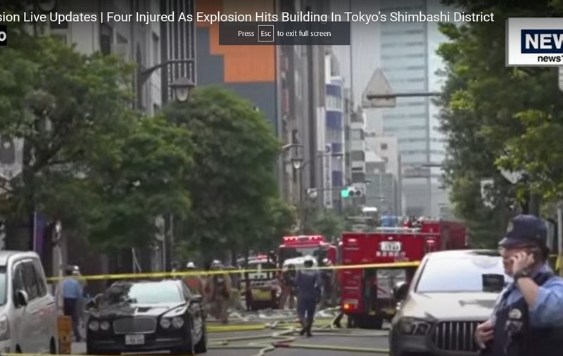 VIDEO. Explozie în centrul capitalei japoneze, Tokyo. Mai multe victime