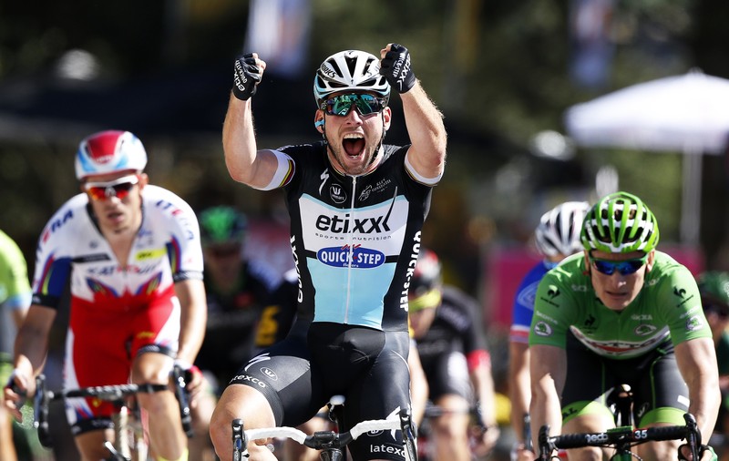 Mark Cavendish s-a impus în etapa cu numărul 7, Chris Froome a preluat tricoul galben