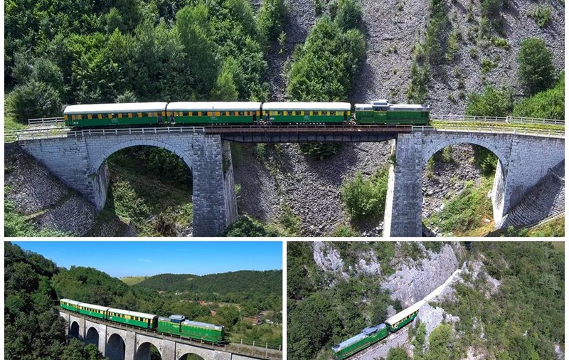 Mobilizare de excepție: 10.000 de oameni au salvat cea mai veche și mai spectaculoasă cale ferată din România