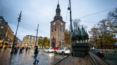 Daily life in Oslo, Norway - 03 Nov 2023