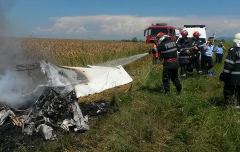 Accidentul aviatic din Brașov | Avionul avea revizia făcută. Cum se desfășoară ancheta