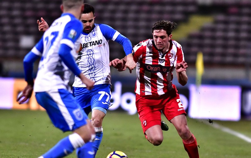 Programul sferturilor de finală din Cupa României la fotbal. Când se joacă CSU Craiova - Dinamo
