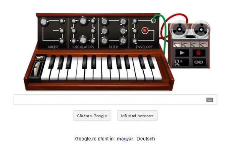Google îl omagiază pe Robert Moog, inventatorul sintetizatorului