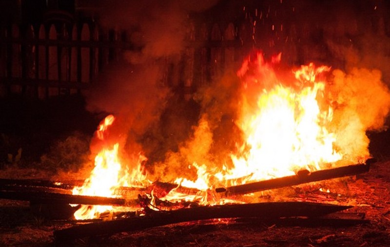 Focurile din Ajun de Sfântul Gheorge au ars răul de pe Valea Bârgului