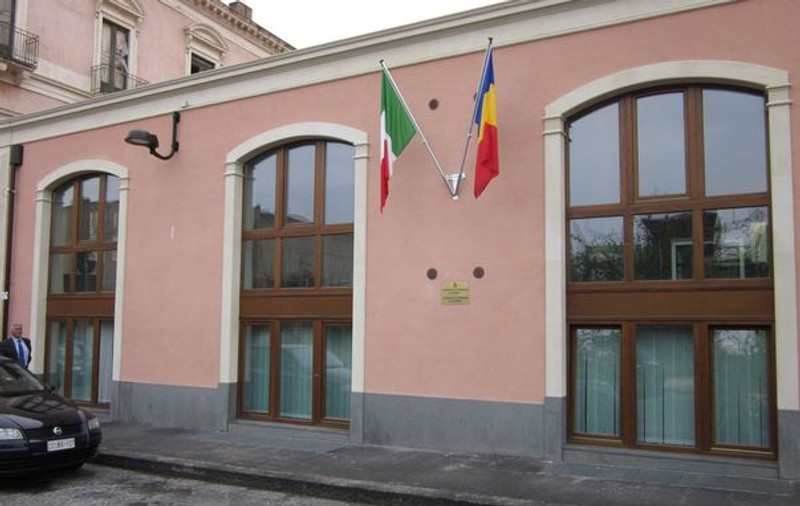 Pentru prima oară în istoria diplomaţiei româno-italiene,  România are consulat în insula Sicilia