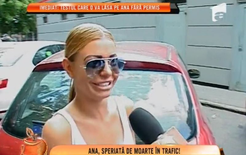 Anamaria Mocanu, implicată într-un ACCIDENT RUTIER