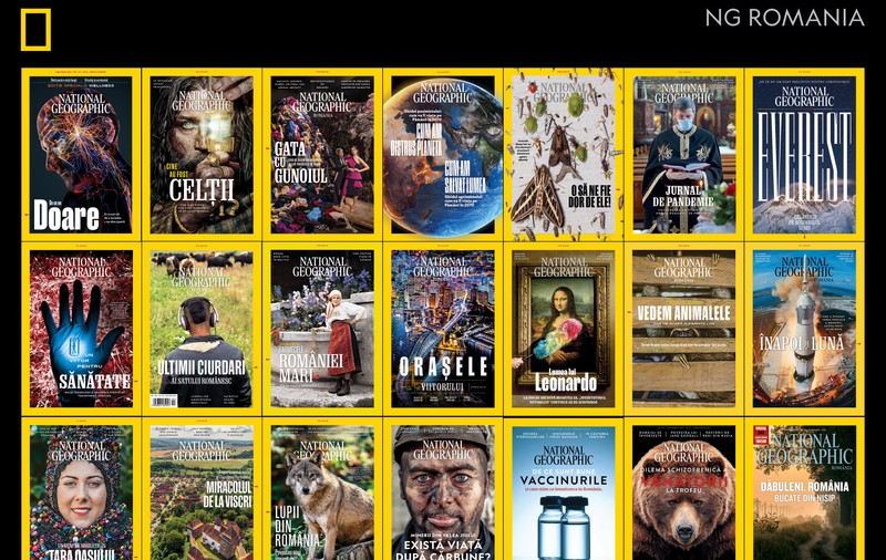 Revista National Geographic România se închide după 20 de ani. „Rămâne recunoştinţa pentru cei care au pus suflet la zidirea ei”