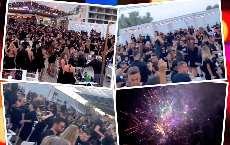 VIDEO | Aglomerație în cluburile de fițe de la Mamaia, unde nu s-a respectat nicio regulă. „Au fost cazuri cu exces de zel”