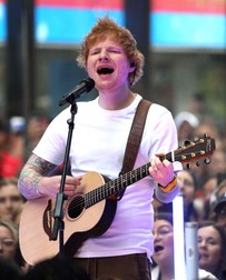 June 6, 2023, New York City, New York, USA: Singer/songwriter ED SHEERAN performs on the â€˜Todayâ€™ show held at Rockefeller Plaza as part of the Citi Concert Series. (Credit Image: © Nancy Kaszerman/ZUMA Press Wire)