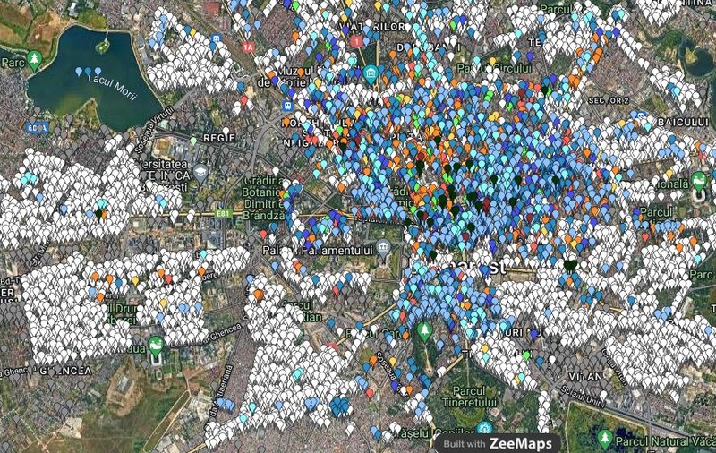 Zonele cu risc seismic din București. Harta interactivă care arată cât de sigur e fiecare bloc