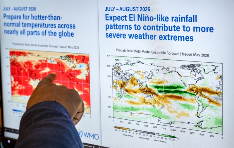 Fenomenul „Super El Niño” se apropie: Centrul European pentru Prognoze Meteo a publicat o nouă actualizare pentru 2026–2027