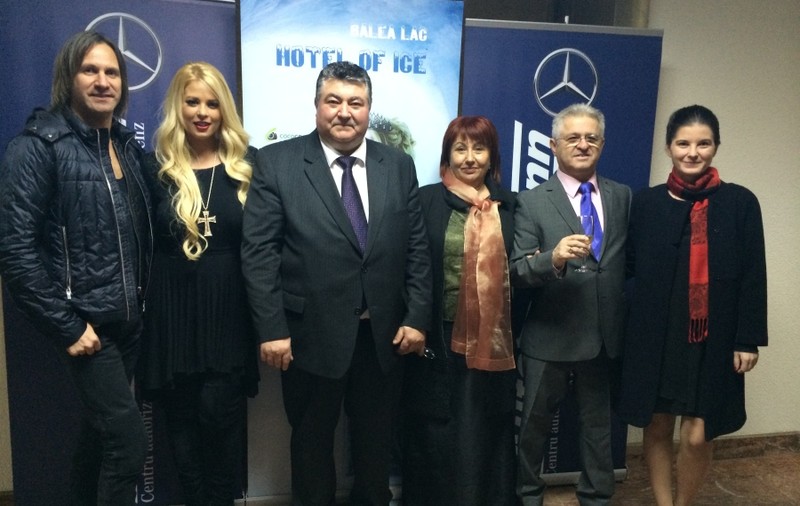 Mihai Leu, Dana Săvuică, Adela Diaconu şi Roxana Nemeş s-au delectat la un spectacol de balet pe gheață