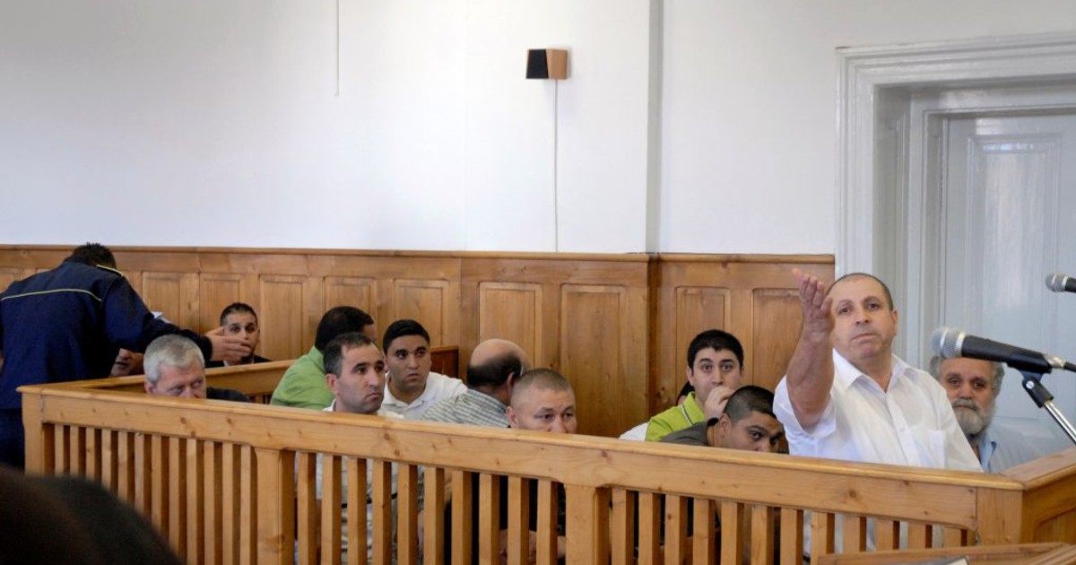 Inculpații în dosarul Țăndărei, în fața instanței de judecată din Miercurea Ciuc FOTO: Raul Stef/Mediafax Foto
