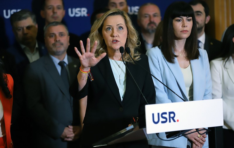 USR voia o alianţă preelectorală cu PNL condus de Ilie Bolojan, spune Elena Lasconi