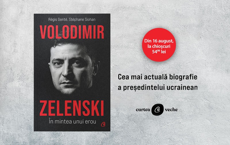 Cea mai nouă biografie a liderului ucrainean Volodimir Zelenski, disponibilă la chioșcurile de ziare