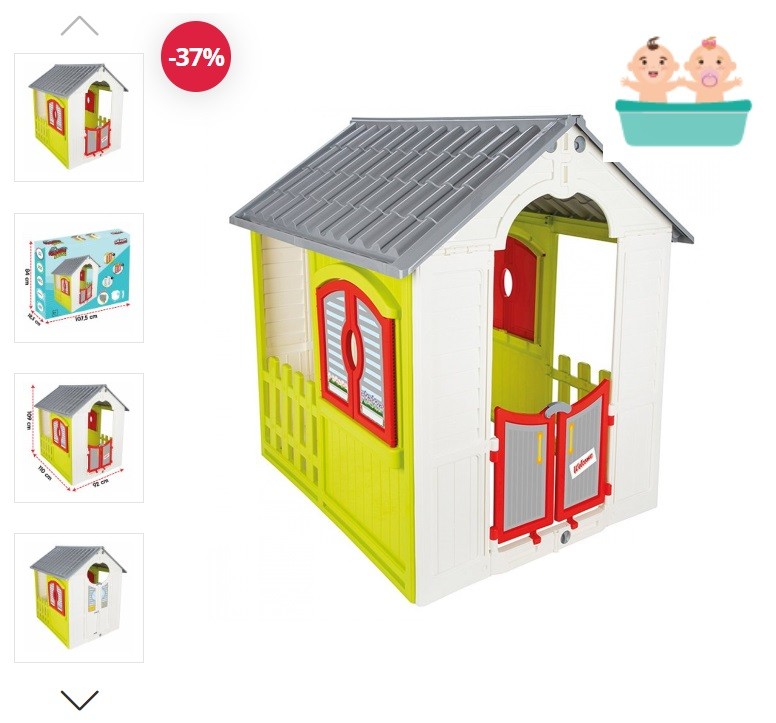 Căsuța pliabilă pentru copii Pilsan House