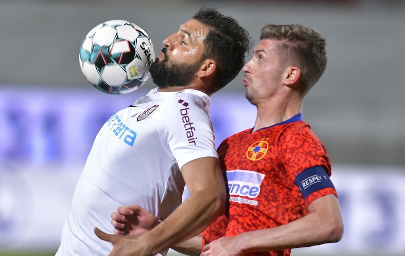 Liga 1, etapa a 5-a din play-off și play-out. CFR Cluj a egalat FCSB în prelungiri