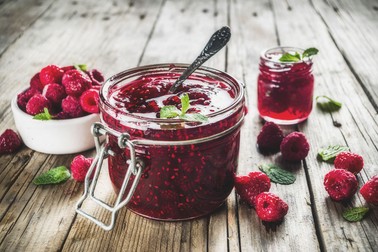 Dulceață naturală din zmeură