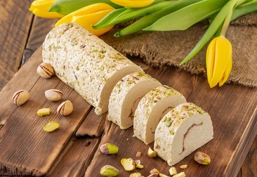 Halva de casă cu tahini