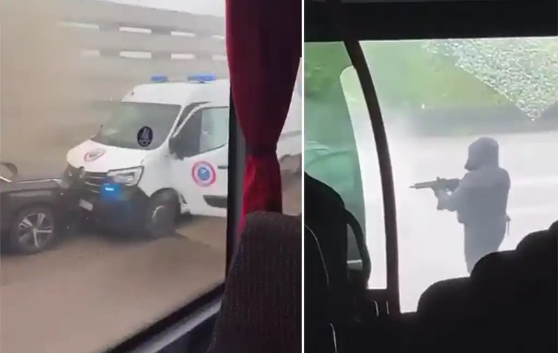 Evadare spectaculoasă în Franța. Atacul armat, în urma căruia traficantul de droguri Muscă a scăpat, a fost filmat. Doi gardieni au fost uciși