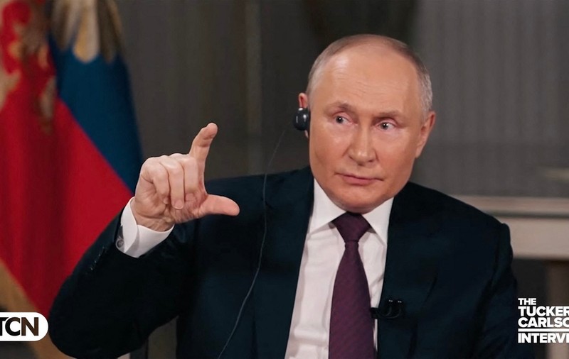 Vladimir Putin explică referirile istorice din interviul cu Tucker Carlson: „O chestiune de viață și de moarte, pentru noi este destinul”