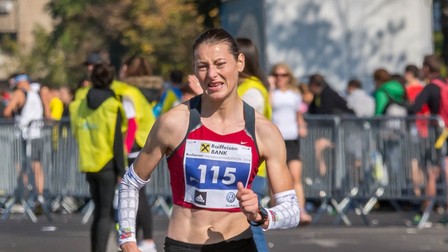 Paula Todoran a tras tare pe finalul cursei
