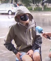 Teodor Gheorghe, victima polițiștilor. Sursa foto: captură video Antena 3