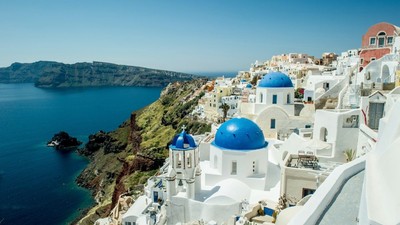 Santorini, Insulele Ciclade