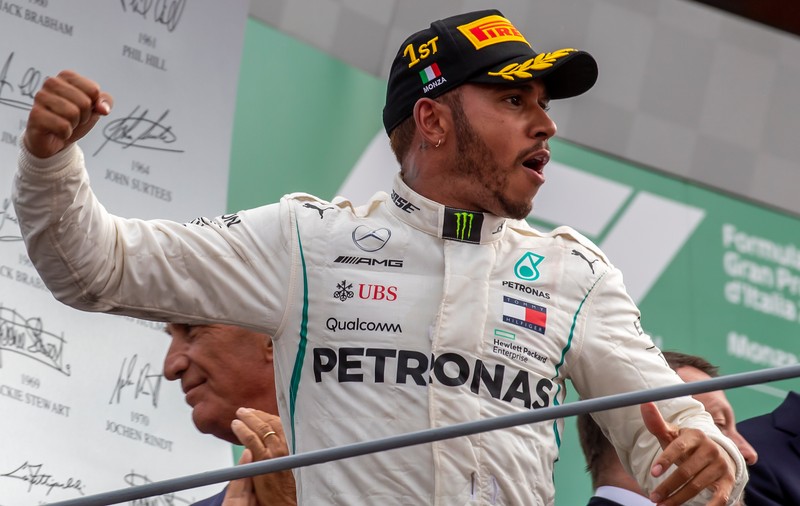 Lewis Hamilton a câștigat Marele Premiu al Italiei. Britanicul conduce și în clasamentul piloților  de Formula 1